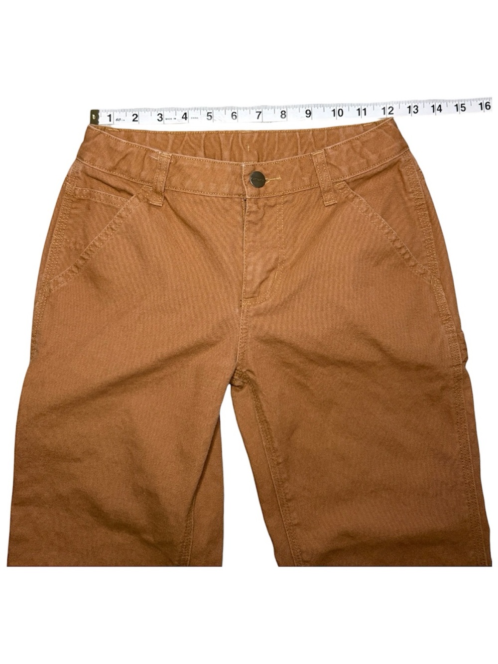 CARHARTT BOYS' CANVAS DUNGAREE - Picture 8 of 9